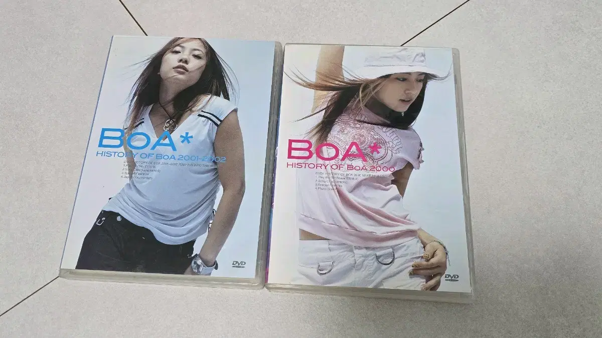 보아 DVD 히스토리 2000-2002 2장 일괄